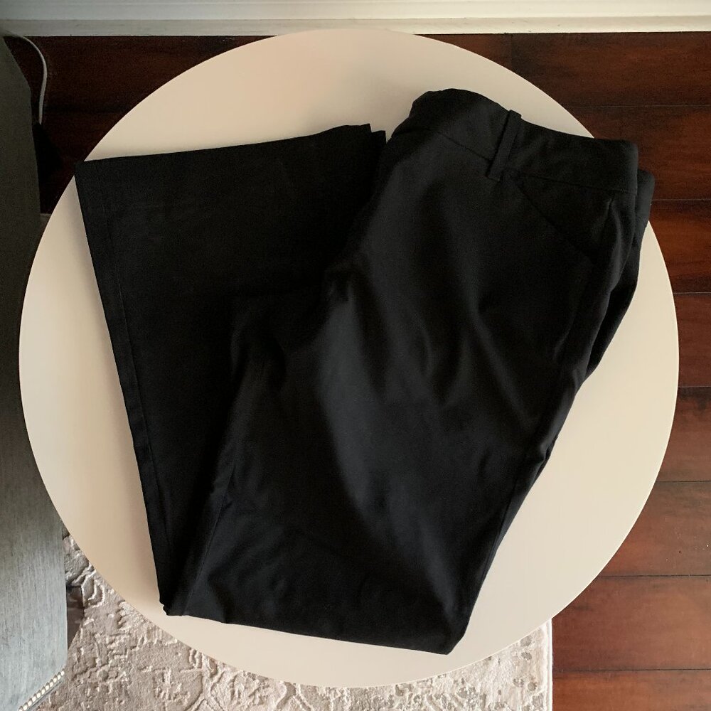 Black curvy GAP dress pants Sz 12A